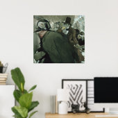 Illustration für die Nase von Nikolai Gogol Poster (Heimbüro)