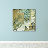 Illustration für "Dubrovsky" von Alexander Pushkin Leinwanddruck (Insitu (Holzboden))