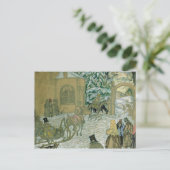 Illustration für "Dubrovsky" von Alexander Pushkin Postkarte (Stehend Vorderseite)