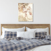 Illustration für eine Märchen Leinwanddruck (Insitu (Schlafzimmer))
