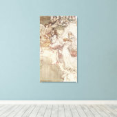 Illustration für eine Märchen Leinwanddruck (Insitu (Holzboden))