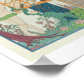 Illustration für "Fetes Galantes" von Paul Verlain Poster (Ecke)