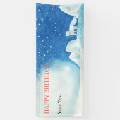 Illustration für kleine arktische Focken Personali Banner (Vertikal)