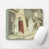Illustration für Mozart "Zauberflöte", 1845 Mousepad (Mit Mouse)