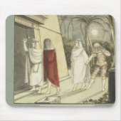 Illustration für Mozart "Zauberflöte", 1845 Mousepad (Vorne)