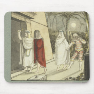 Illustration für Mozart "Zauberflöte", 1845 Mousepad