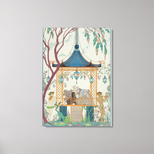 Illustration für "Partys Galantes" durch Paul Leinwanddruck