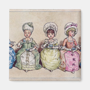 Illustration für "St.-Valentinstag", 1914 Magnet