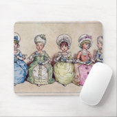 Illustration für "St.-Valentinstag", 1914 Mousepad (Mit Mouse)