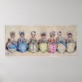 Illustration für 'St. Valentinstag", 1914 Poster (Vorne)