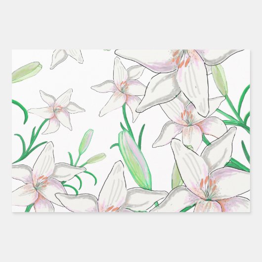 Illustration Geschenkpapier Set (Vorderseite 2)