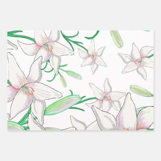 Illustration Geschenkpapier Set (Vorderseite)