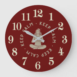 Illustration Große Wanduhr