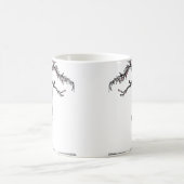 Illustration hangman's noose & mushrooms kaffeetasse (Mittel)