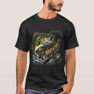Illustration im mittleren und salzigen Stil für wü T-Shirt
