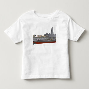 Illustration im Schnitt Kleinkind T-shirt