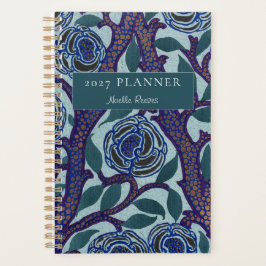 Illustration im Stil alter botanischer Muster Planer