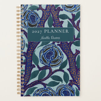 Illustration im Stil alter botanischer Muster Planer