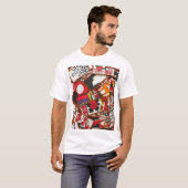 Illustration japanischer Spielkarten (Verschiedene T-Shirt (Vorne ganz)