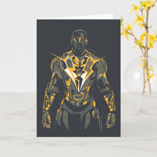 Illustration Karte (Gelbe Blume)