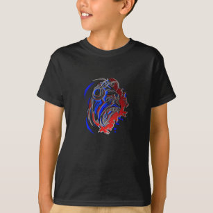 Illustration King Kong mit Kopfhörern T-Shirt