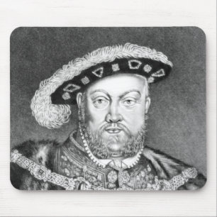 Illustration Königs Henry VIII Mousepad