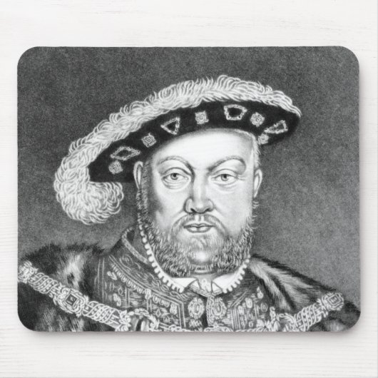 Illustration Königs Henry VIII Mousepad (Vorne)