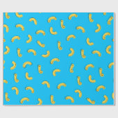 Illustration Makkaroni und Käse Geschenkpapier (Flach)