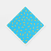 Illustration Makkaroni und Käse Serviette (Ecke)