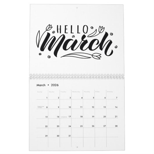 Illustration mit einem Zitat über Oreo Kalender (Mär 2026)