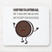 Illustration mit einem Zitat über Oreo Mousepad (Vorne)