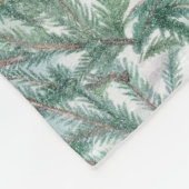 Illustration mit Kindern und Schneehaus Fleecedecke (Ecke)