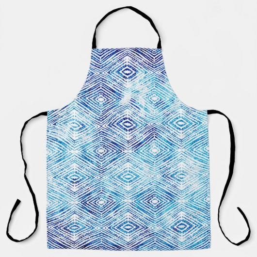 Illustration nahtlos boho geometrische Muster Isol Schürze (Vorderseite)