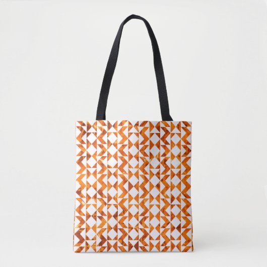 Illustration nahtlos boho geometrische Muster Isol Tasche (Vorderseite)