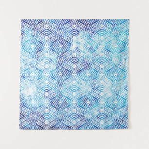 Illustration nahtlos boho geometrische Muster Isol Wandteppich