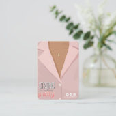 Illustration Nekklace Display Card Visitenkarte (Stehend Vorderseite)