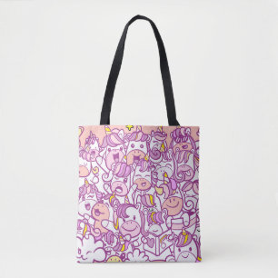 Illustration, Niedliche Einhorn- und Ponysammlung  Tasche