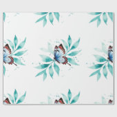 Illustration of a butterfly geschenkpapier (Flach)