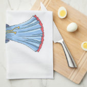 Illustration of Angels Geschirrtuch (Viertel Falte)