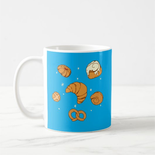 Illustration of bread kaffeetasse (Links)