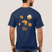 Illustration of bread T-Shirt (Rückseite)
