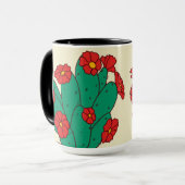 Illustration of cacti tasse (Vorderseite Links)