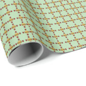 Illustration of hamburger patterns geschenkpapier (Rolleneckpunkt)