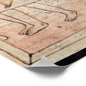 Illustration of Huascar Inca Poster (Ecke)