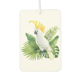 Illustration of parrot cockatoo autolufterfrischer