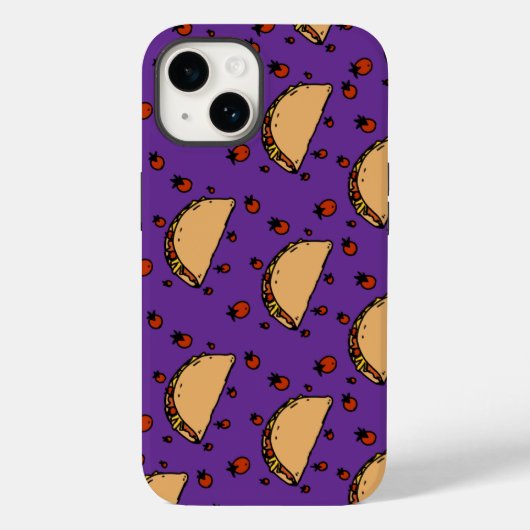 Illustration of tacos  Case-Mate iPhone hülle (Rückseite)