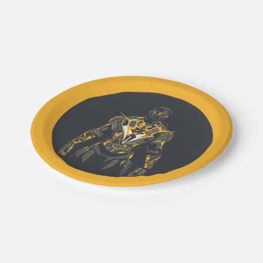 Illustration Pappteller (Schrägansicht)