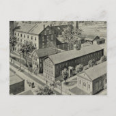 Illustration Plainville Connecticut Postkarte (Vorderseite)