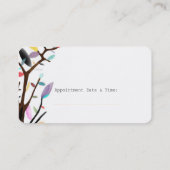 Illustration & Poetry Services Terminkarte (Rückseite)