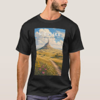 Illustration Reise Kunst Vintage Nebraska
